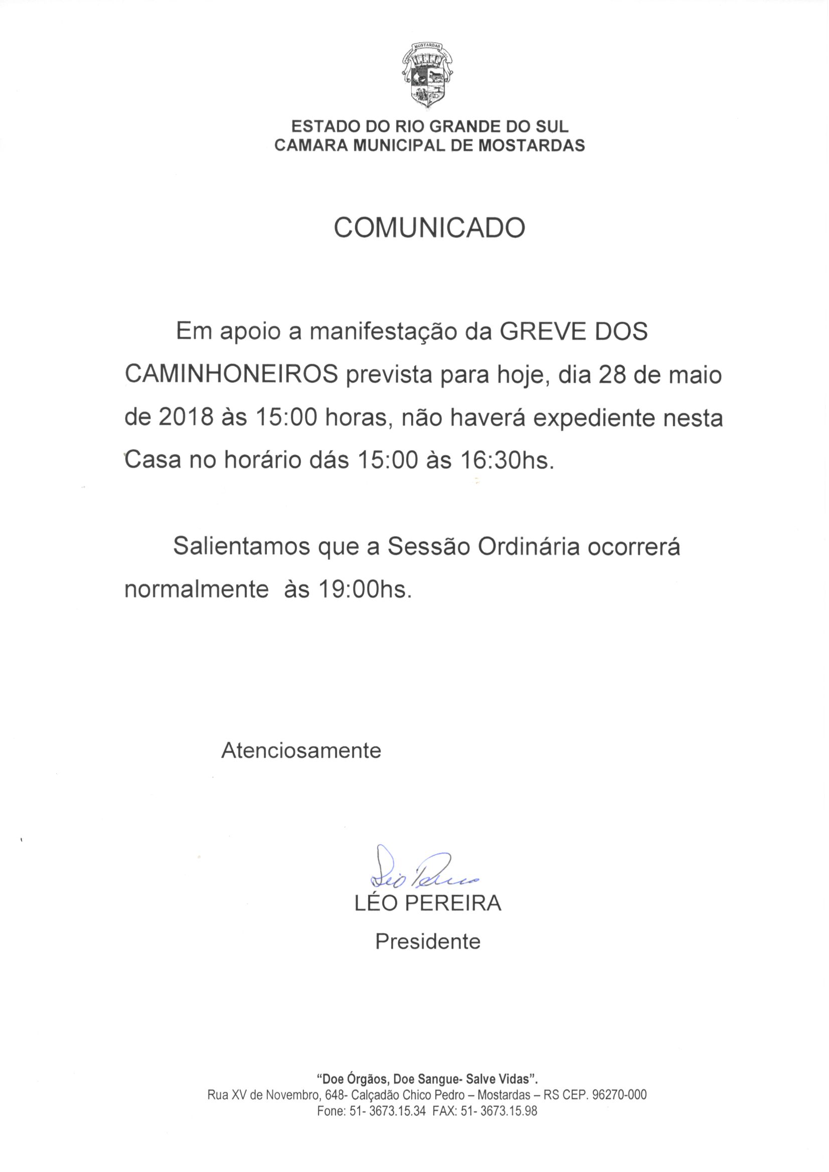 Comunicado