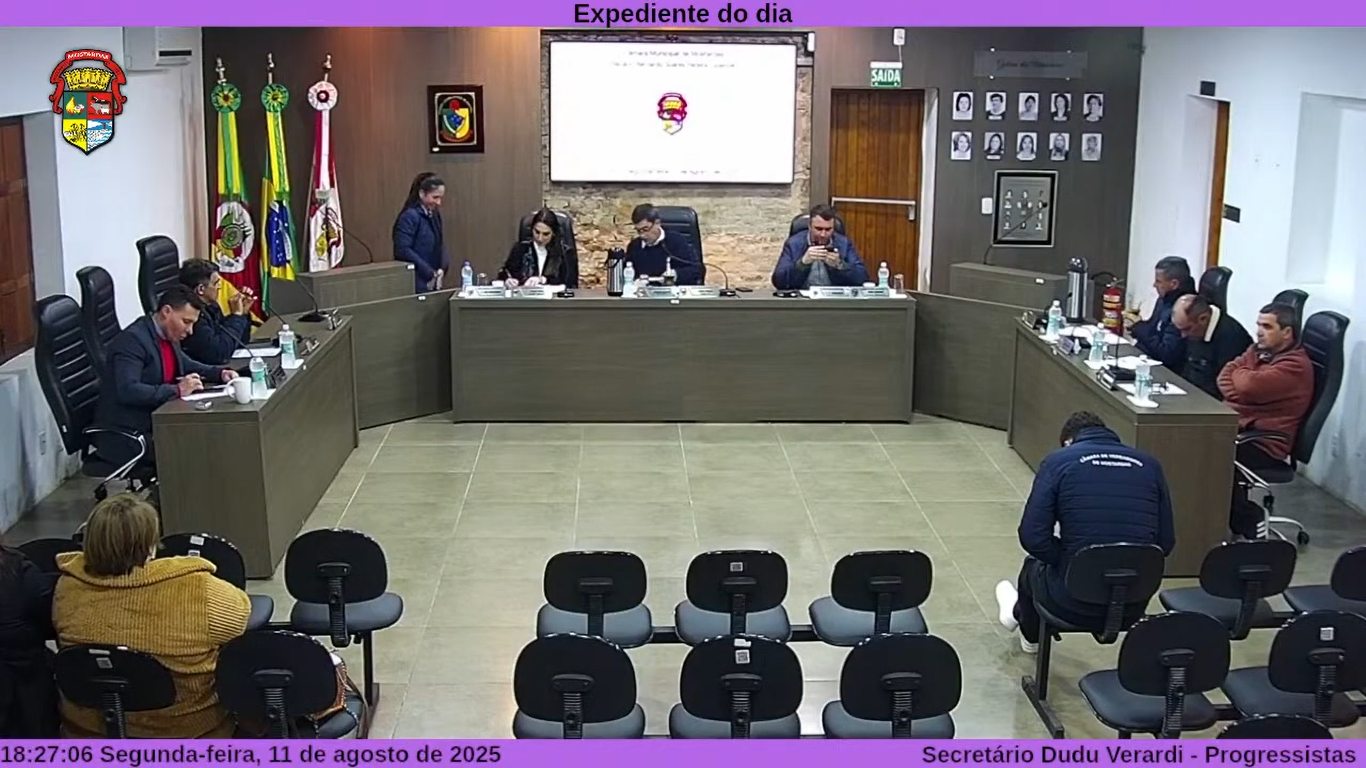 Resumo da Sessão Ordinária de 11 de agosto de 2025 – 18horas
