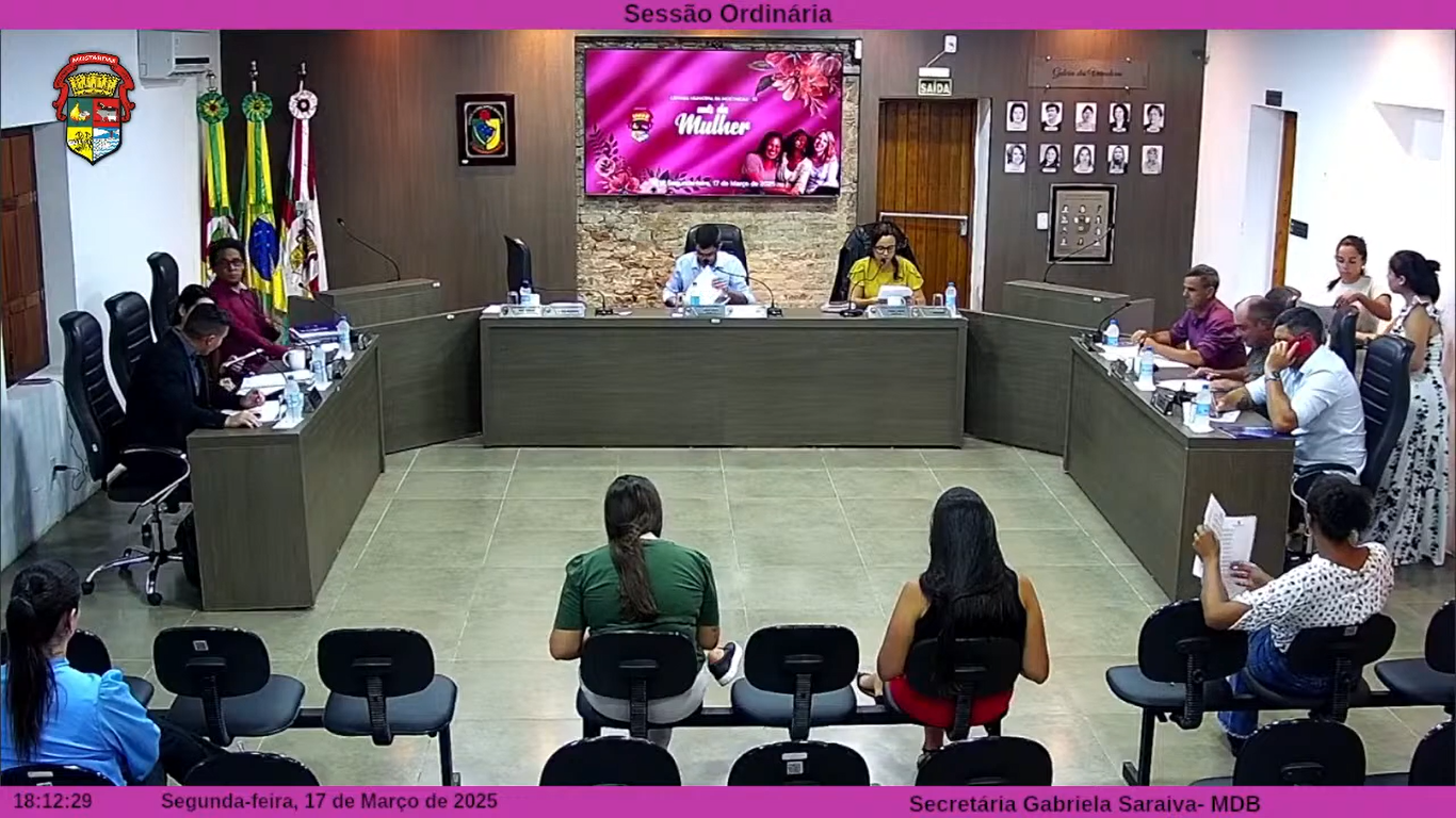Resumo da Sessão Ordinária de 17 de março de 2025