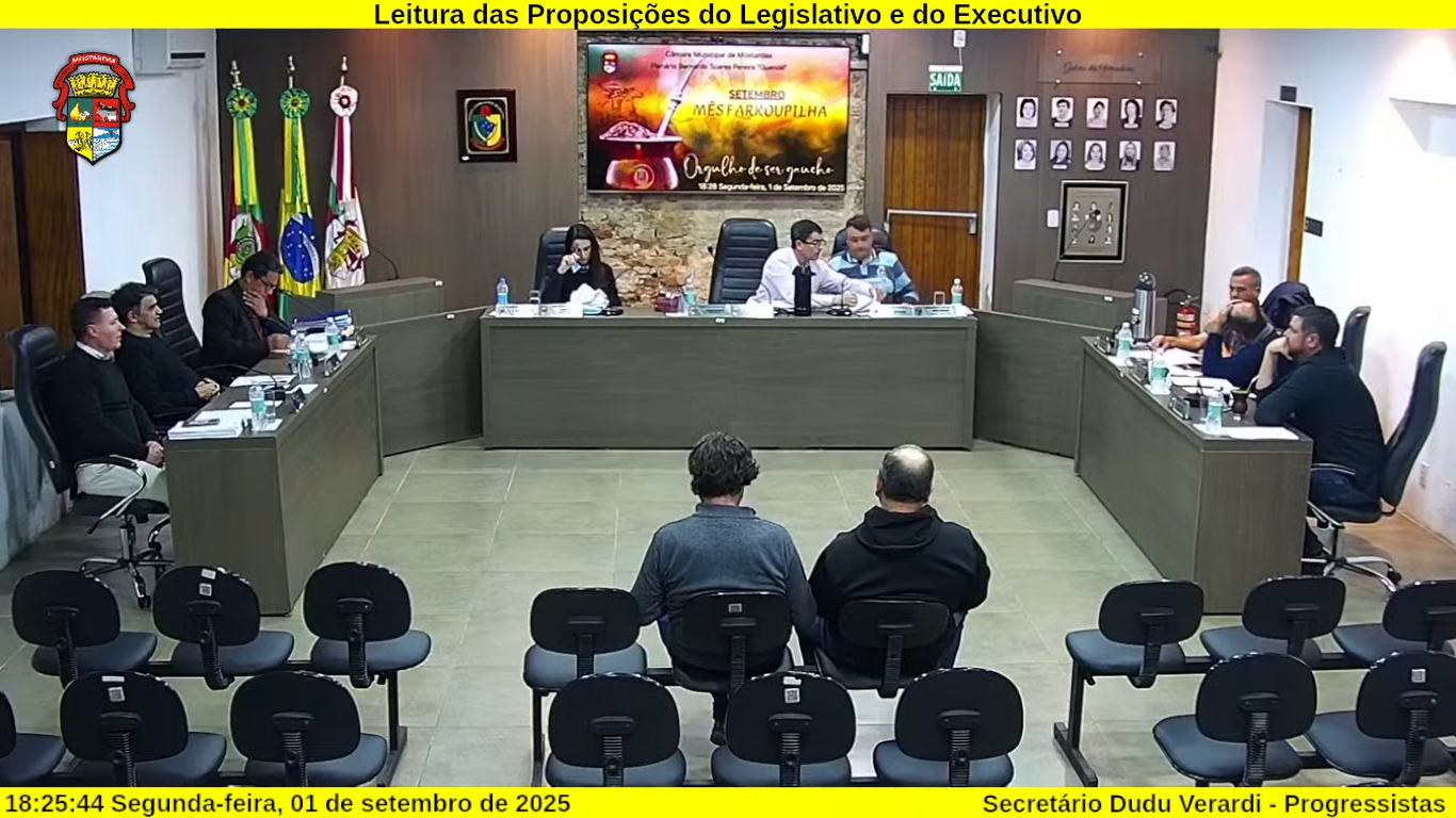 Resumo da Sessão Ordinária de 1º de setembro de 2025