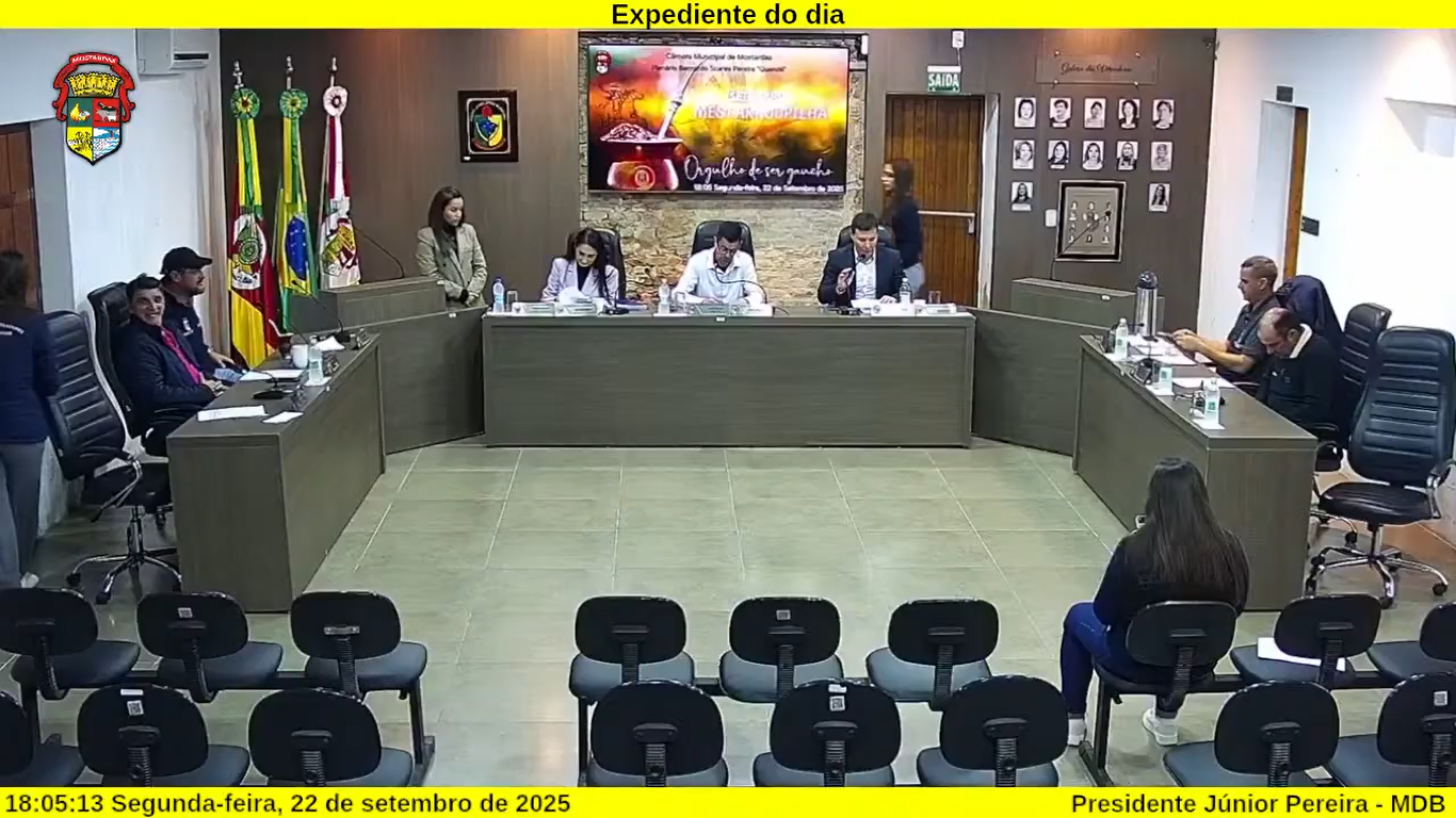 Resumo da Sessão Ordinária de 22 de setembro de 2025.