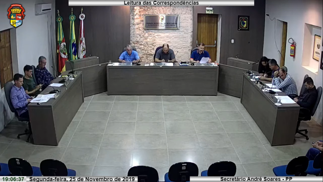 Resumo da Sessão Ordinária de 25 de novembro de 2019.