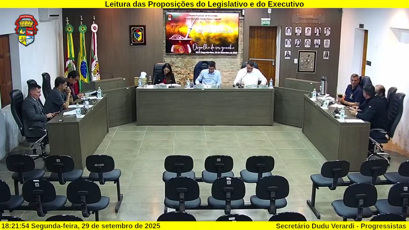 Resumo da Sessão Ordinária de 29 de setembro de 2025.